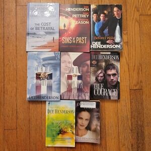 Dee Henderson 8 Book Lot Romantic Suspense Uncommon Heroes Thriller Christian F